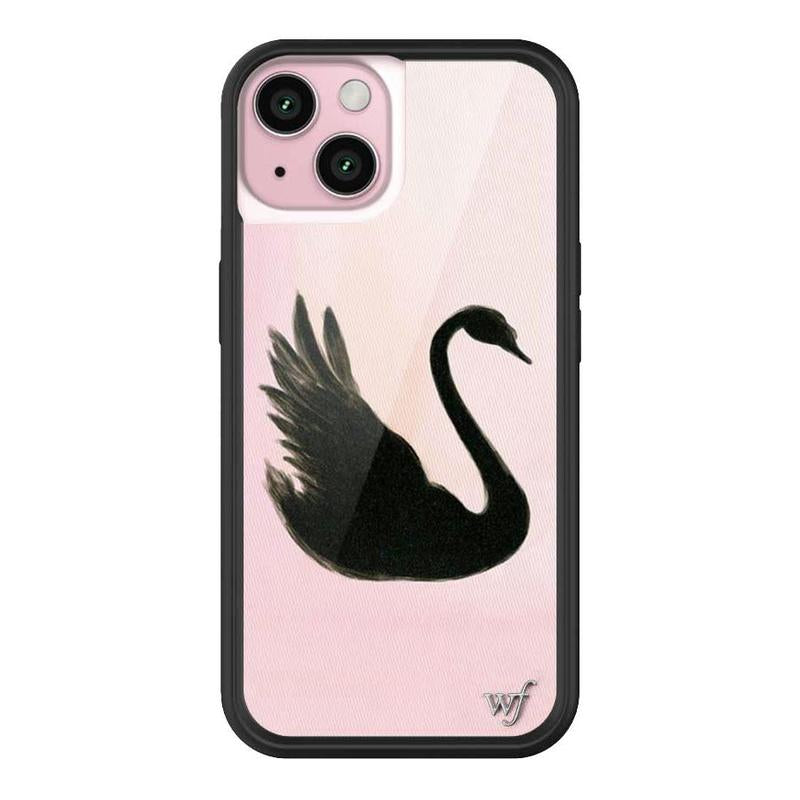 Wildflower Cases - Black Swan, Limited Edition Iphone Case | Durable Protection Soft Striking Dainty Beautiful Trendy Simple Cover Protector Protective