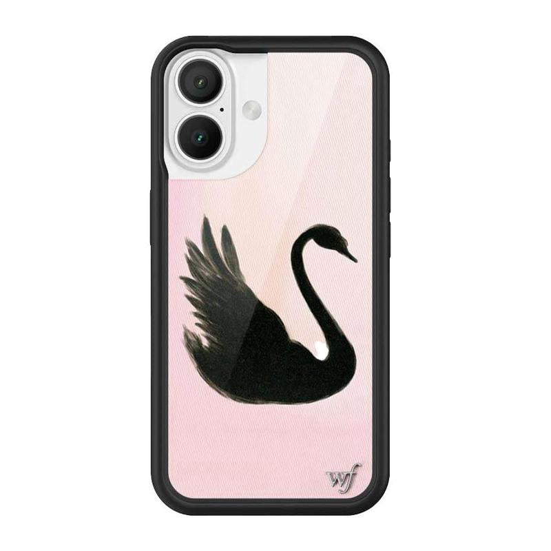 Wildflower Cases - Black Swan, Limited Edition Iphone Case | Durable Protection Soft Striking Dainty Beautiful Trendy Simple Cover Protector Protective