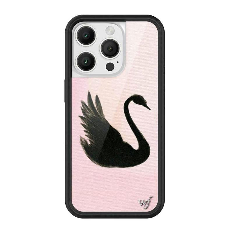 Wildflower Cases - Black Swan, Limited Edition Iphone Case | Durable Protection Soft Striking Dainty Beautiful Trendy Simple Cover Protector Protective