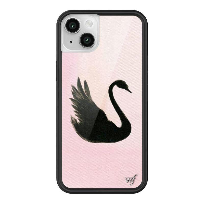 Wildflower Cases - Black Swan, Limited Edition Iphone Case | Durable Protection Soft Striking Dainty Beautiful Trendy Simple Cover Protector Protective