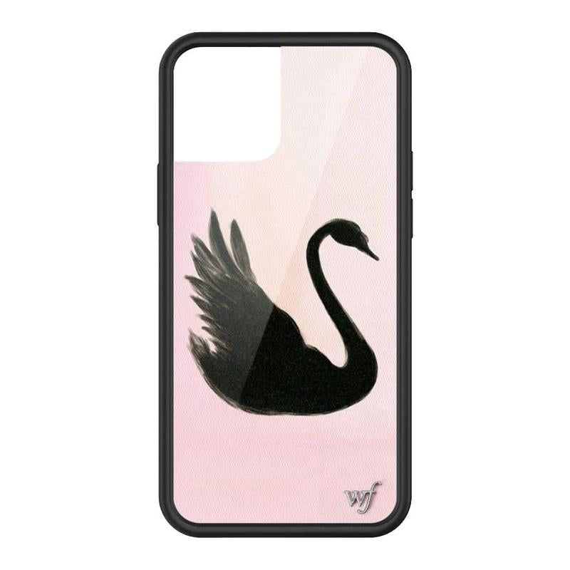 Wildflower Cases - Black Swan, Limited Edition Iphone Case | Durable Protection Soft Striking Dainty Beautiful Trendy Simple Cover Protector Protective