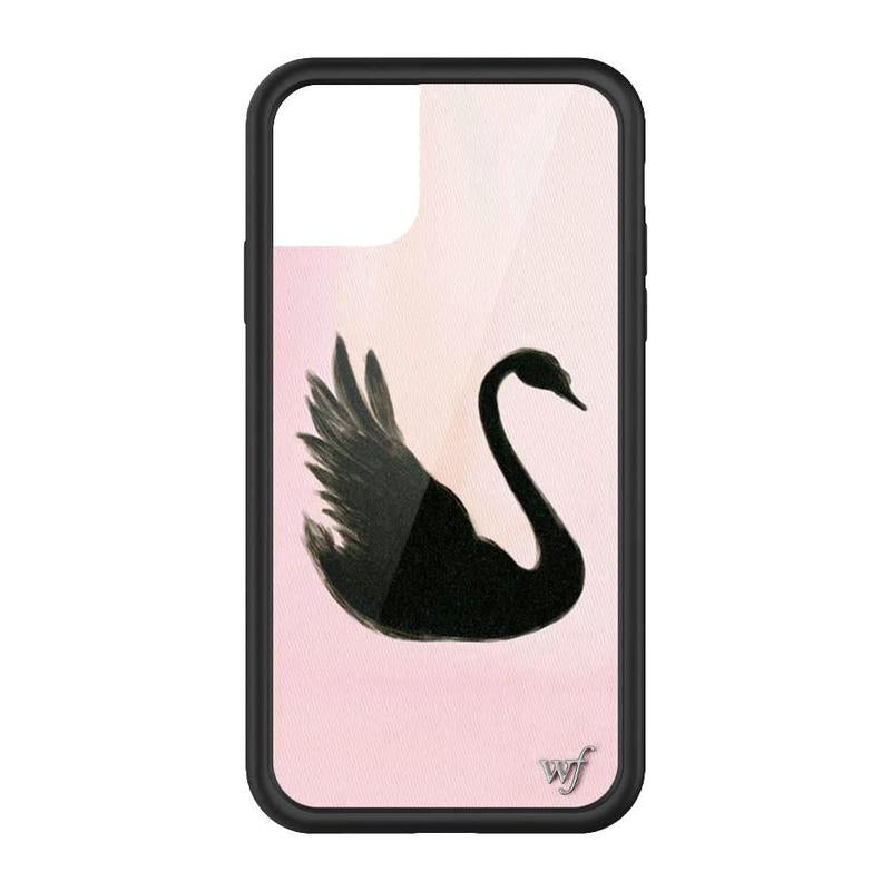 Wildflower Cases - Black Swan, Limited Edition Iphone Case | Durable Protection Soft Striking Dainty Beautiful Trendy Simple Cover Protector Protective