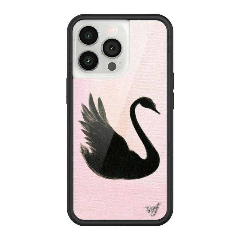 Wildflower Cases - Black Swan, Limited Edition Iphone Case | Durable Protection Soft Striking Dainty Beautiful Trendy Simple Cover Protector Protective