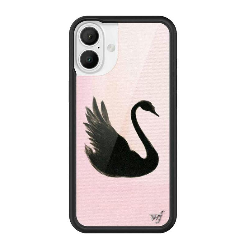 Wildflower Cases - Black Swan, Limited Edition Iphone Case | Durable Protection Soft Striking Dainty Beautiful Trendy Simple Cover Protector Protective