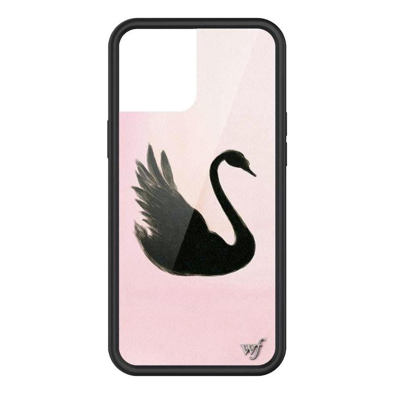 Wildflower Cases - Black Swan, Limited Edition Iphone Case | Durable Protection Soft Striking Dainty Beautiful Trendy Simple Cover Protector Protective